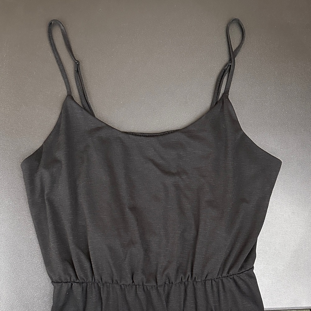 Old Navy Black Midi Dress